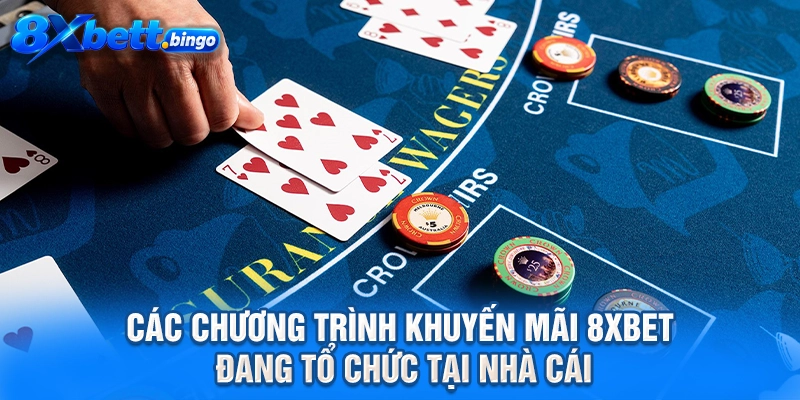 Các chương trình khuyến mãi 8XBET đang tổ chức tại nhà cái