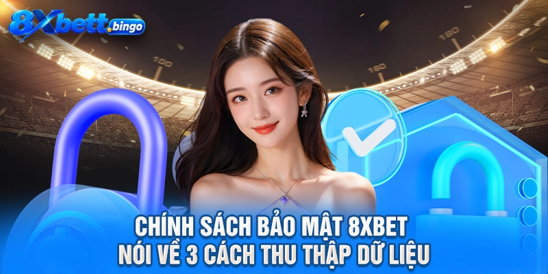 Chính sách bảo mật 8XBET nói về 3 cách thu thập dữ liệu